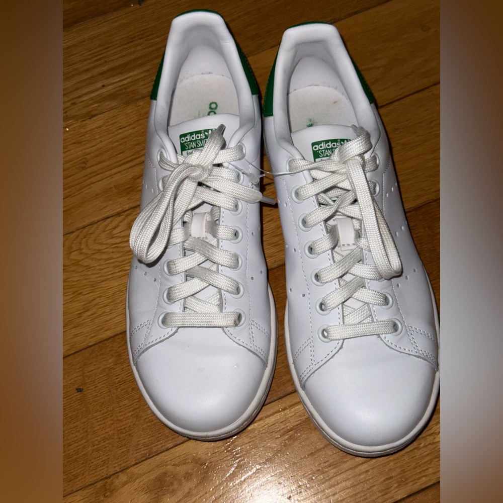Adidas Stan Smith White with Green Accents